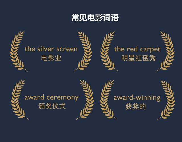 2017奧斯卡金像獎揭曉！用英語描述電影的地道表達