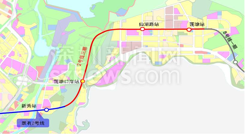深圳地鐵2號線東延段（站點(diǎn)、線路圖、開通時間、最新消息）